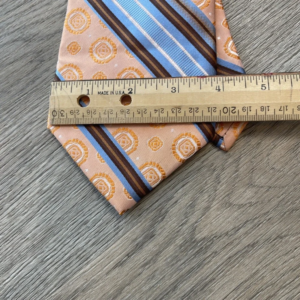 Vintage BACHRACH Italian Silk Tie 54